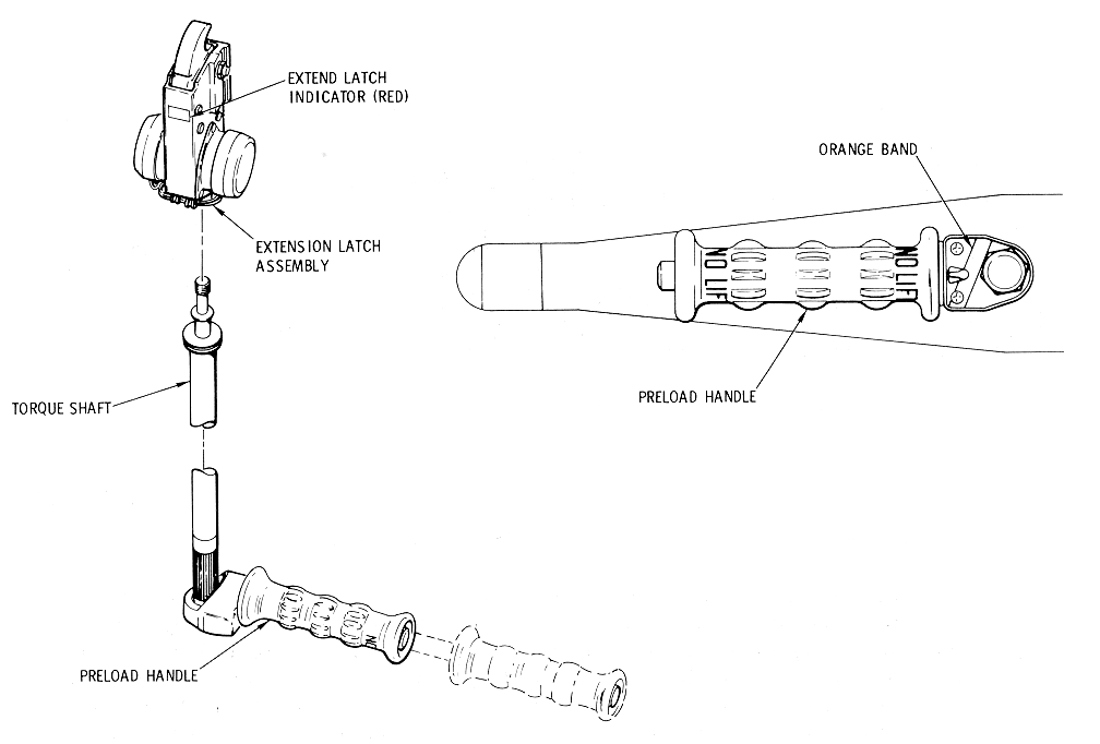 Extension Latch Assembly Diagram